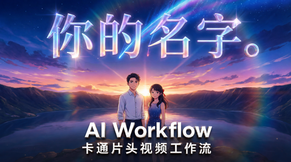 你的名字 AIGC工作流