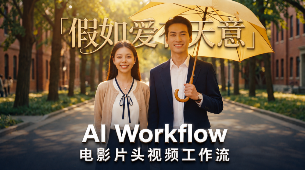 假如爱有天意 AIGC工作流
