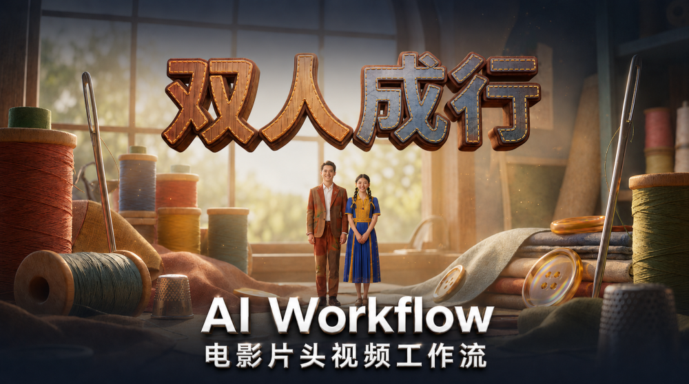 双人成行 AIGC工作流