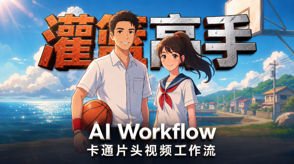 灌篮高手 AIGC工作流