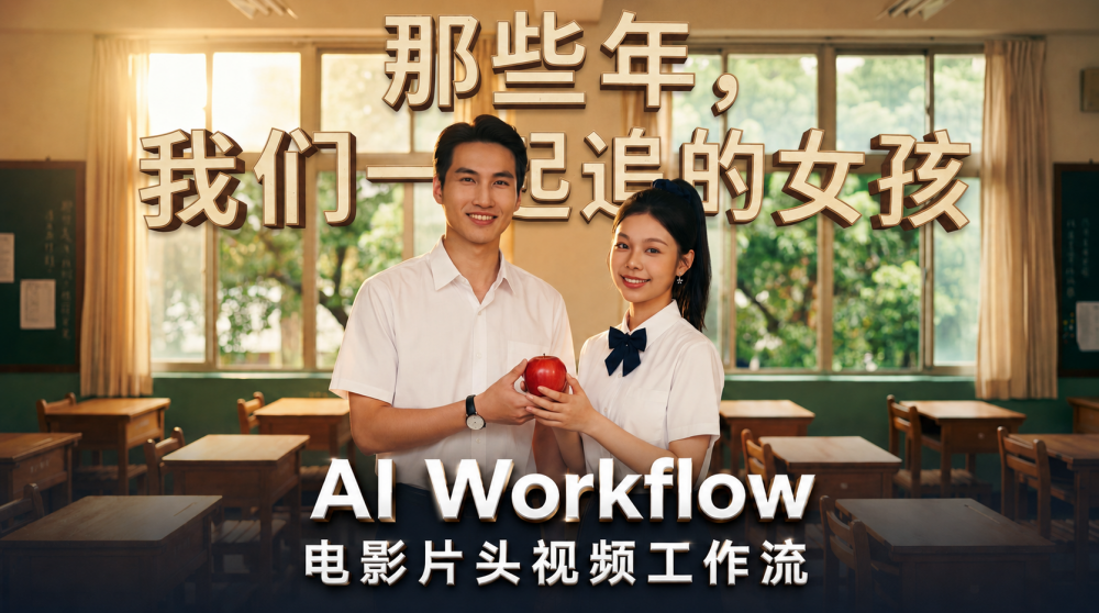那些年我们一起追的女孩 AIGC工作流